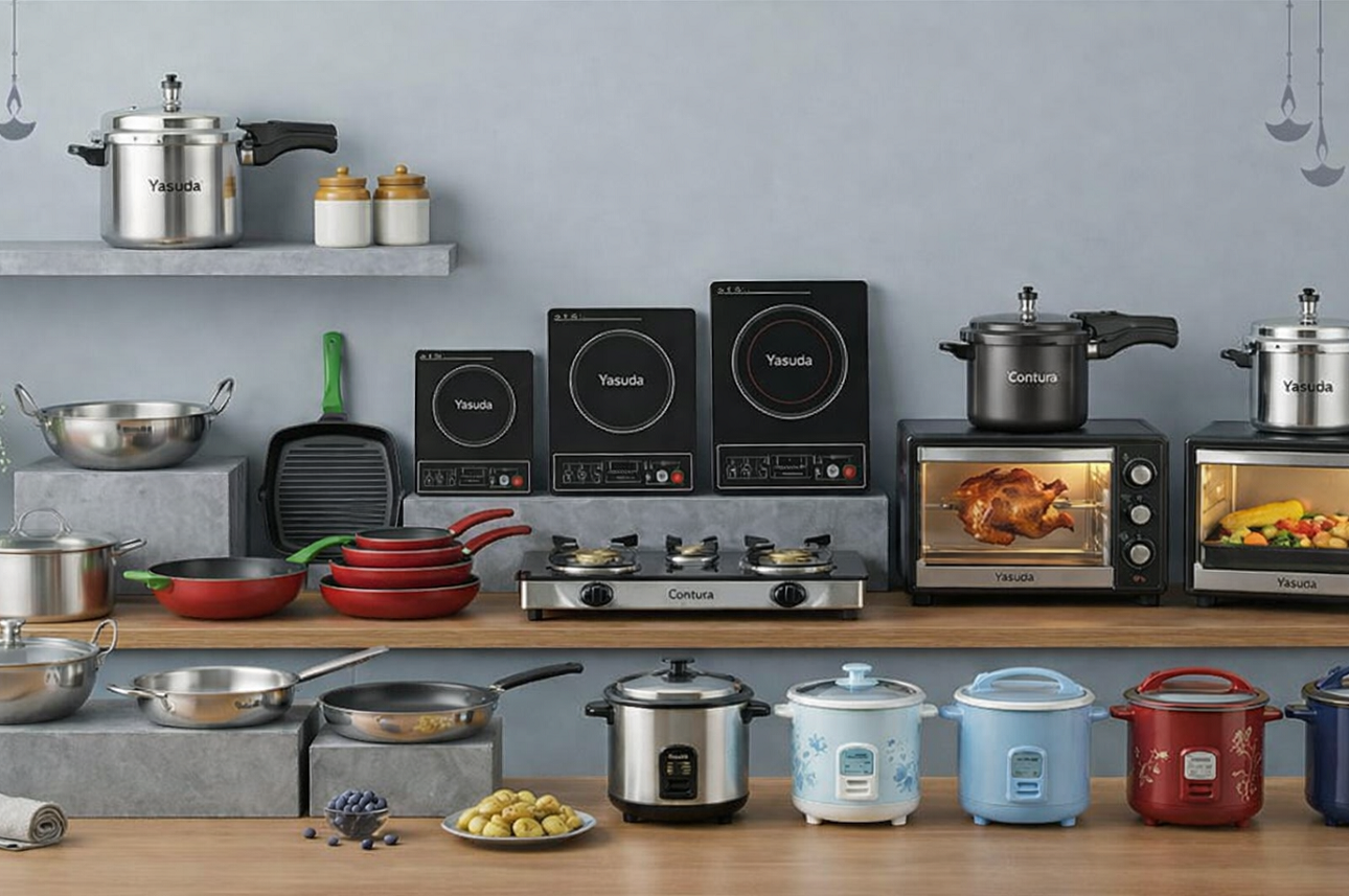 Cookware, Utensils & Kitchen Appliances