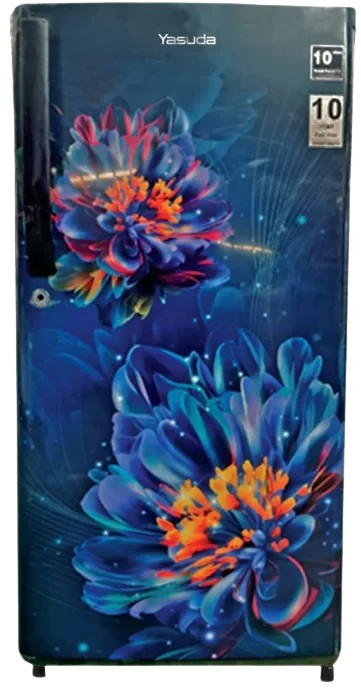 190Ltr Single Door Refrigerator(Ribbon Floral) Image