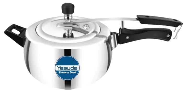 3Ltr Stainless Steel Induction Compatible Pressure Cooker  Image