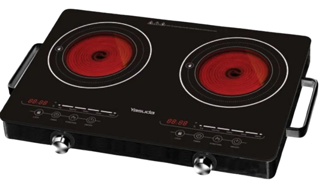 2 Burner Infra Cooker 4000W