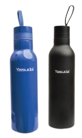 500ML Sports Bottle Black and Blue Colour