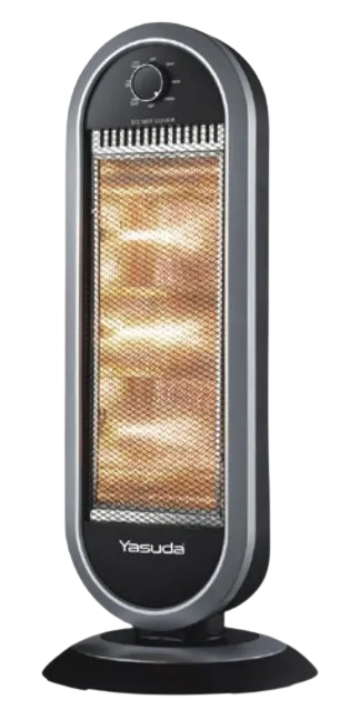 3 Heating Power Sets: 400W,800W,1200W Grey