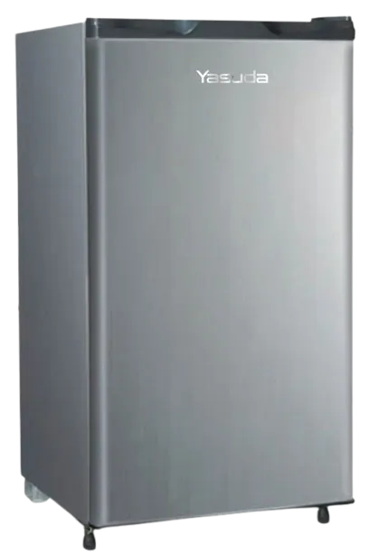 110 Litre Single Door Silver Hairline Refrigerator image 1