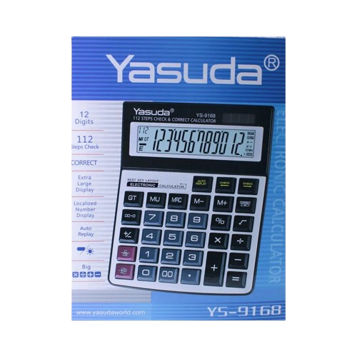 Yasuda YS-9168 Business Calculator  image 1