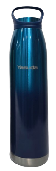 1000ML Vaccum Bottle Blue Metallic Colour image 1