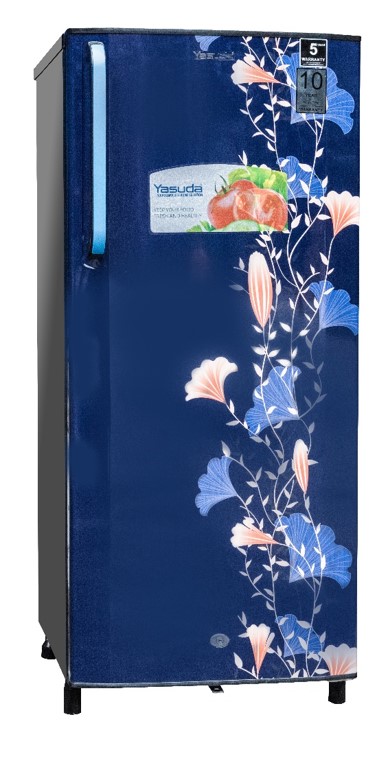 YASUDA 170L Single Door Refrigerator YCDC170BL | A++ image 1