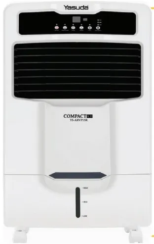 15 Ltr Personal Cooler with Honeycomb Pad With Remote image 1