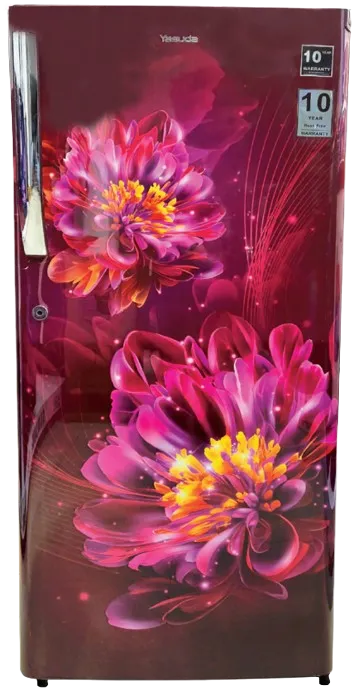 190Ltr Single Door Refrigerator(Ribbon Floral) image 2
