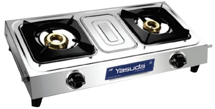 2 Burner Basic Stainless Steel Non Magnetic image 1